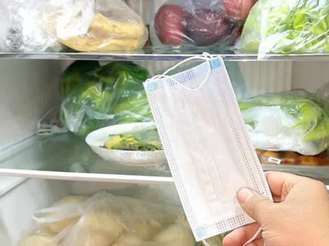 Cho khẩu trang vào tủ lạnh, hiệu quả "vàng mười" khiến tôi bất ngờ