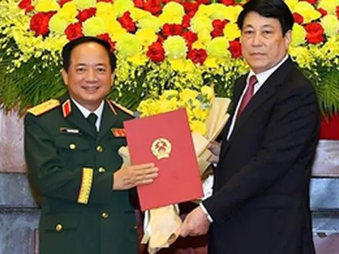 Chủ nhiệm Tổng cục Chính trị QĐND Việt Nam Trịnh Văn Quyết được thăng quân hàm Đại tướng