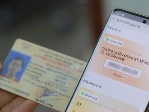 Vì sao VNeID chưa hiển thị giấy phép lái xe dù người dân đã hoàn thành thủ tục?