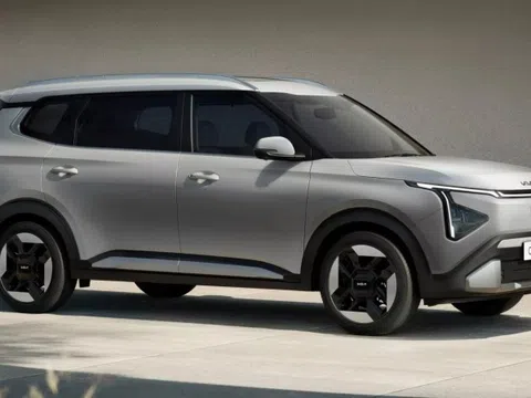 Kia công bố xe điện 7 chỗ mới - đi xa 490 km, bán tại Ấn Độ đầu tiên