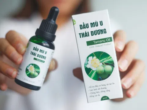 Nhiều lô Dầu mù u Thái Dương kém chất lượng, Bộ Y tế thu hồi khẩn