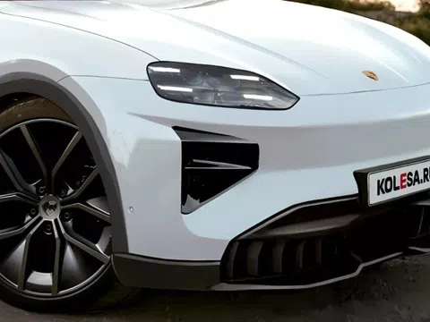 Porsche Cayenne điện sắp xuất hiện, thiết kế gây tranh cãi