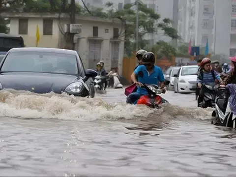Từ đêm nay, nhiều nơi mưa to đến rất to, kéo dài 2 ngày liên tiếp