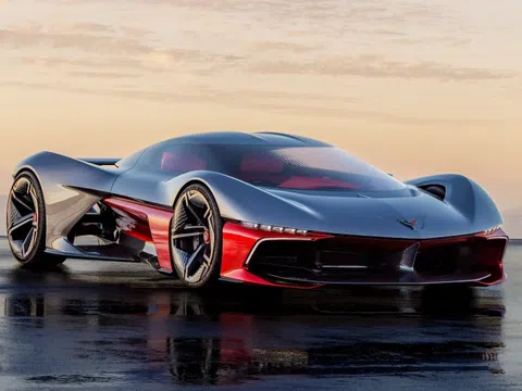 Cận cảnh siêu xe điện California Corvette Concept