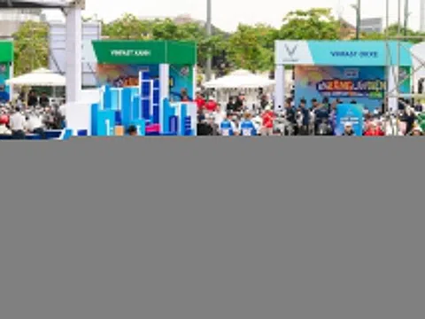 VinFast Evo Grand lần đầu xuất hiện tại 'VinFast Xanh Fest Icon'