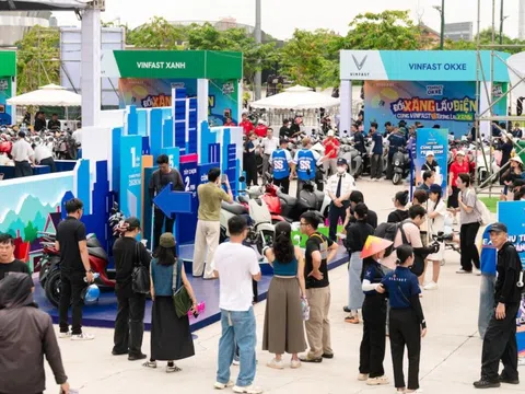 VinFast Evo Grand lần đầu xuất hiện tại 'VinFast Xanh Fest Icon'