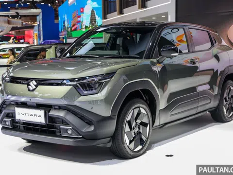Cận cảnh SUV hạng B thuần điện Suzuki e Vitara
