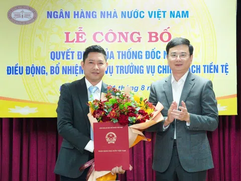 NHNN bổ nhiệm Phó vụ trưởng Vụ Chính sách tiền tệ