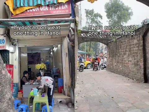 "Nếu chỉ có thể ăn 1 thứ ở Hà Nội...": Khách Tây khuyên hãy ăn ngay món dưới đây!