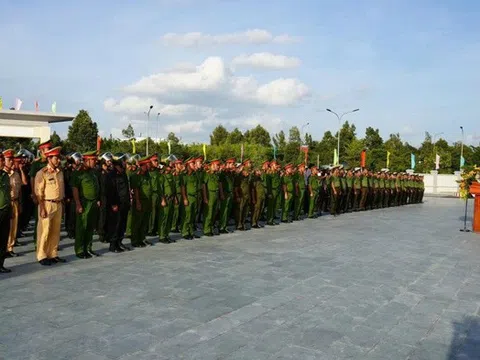 Tây Ninh ra quân cao điểm trấn áp tội phạm, bảo đảm an ninh trật tự các ngày lễ lớn