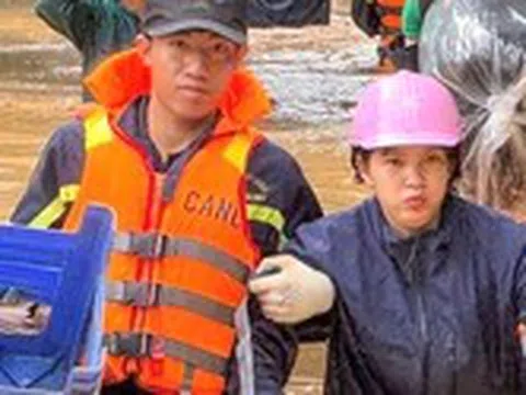 Vượt dòng nước xiết cứu 6 người dân, Công an Sơn La nhận thư khen từ Bộ Công an