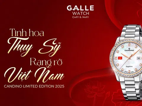 Candino Limited Edition 2025: Tinh hoa Thụy Sỹ – Rạng rỡ Việt Nam