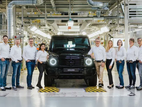 Chiếc Mercedes-Benz G-Class thứ 600.000 xuất xưởng
