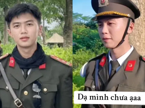 Thoại đúng 4 chữ, chiến sĩ SN 2005 được phong "nam thần quân đội": Hé lộ danh tính