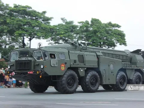 Ngắm dàn khí tài tham gia diễu binh, diễu hành về trung tâm Hà Nội