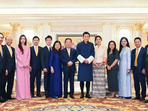 Quốc vương Bhutan và Hoàng hậu tới thăm Tập đoàn T&T Group
