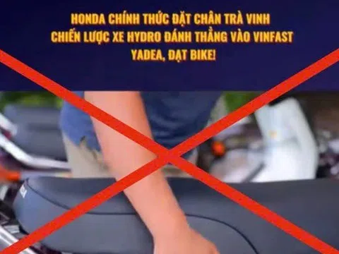 Honda "bác" thông tin xây nhà máy xe hydro