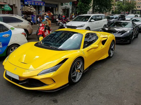 Ferrari đăng ký sáng chế phanh tự động cho cản trước