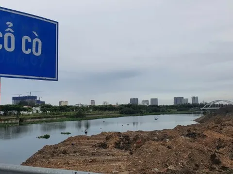 Nghẹt thở nhìn dòng sông Cổ Cò ở Đà Nẵng đang bị bóp lại 