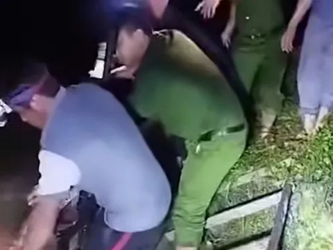 Hà Tĩnh: Bão số 6 gây mưa lớn khiến kênh thủy lợi bị vỡ