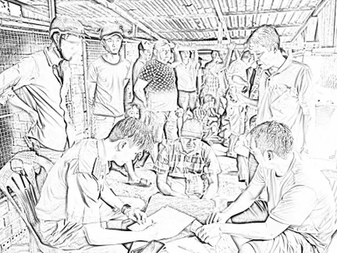 An Giang “tóm gọn” 50 đối tượng tham gia đánh bạc 