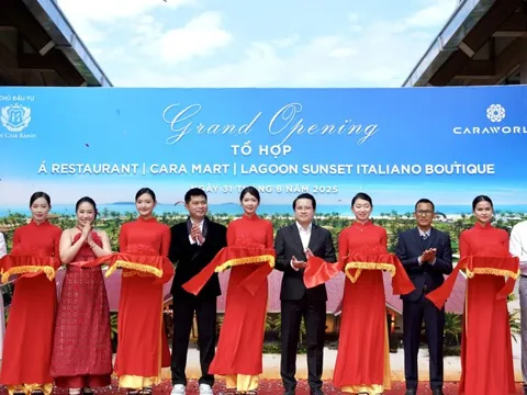 CaraWorld khai trương Tổ hợp ẩm thực và siêu thị