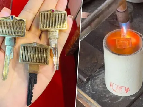 Mang chìa khoá Rolls-Royce đến tiệm vàng nấu chảy, người đàn ông sốc nặng khi biết giá trị