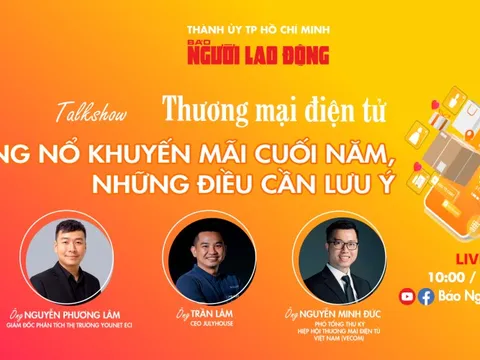 "Thương mại điện tử: Bùng nổ khuyến mãi cuối năm, những điều cần lưu ý"
