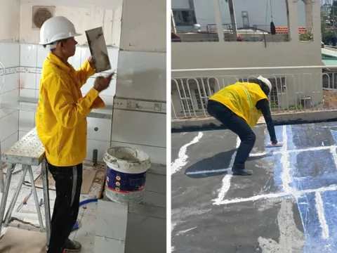 Chống thấm sai cách, nhà xuống cấp nhanh chóng