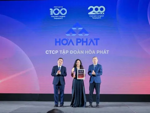 Hòa Phát vào TOP 4 doanh nghiệp tư nhân nộp ngân sách lớn nhất Việt Nam