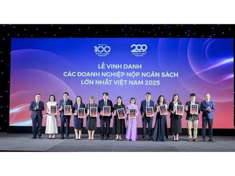 Vinh danh doanh nghiệp nộp thuế lớn nhất vào năm 2025