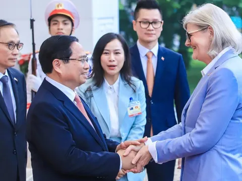 Thủ tướng Phạm Minh Chính hội kiến Toàn quyền Úc Sam Mostyn
