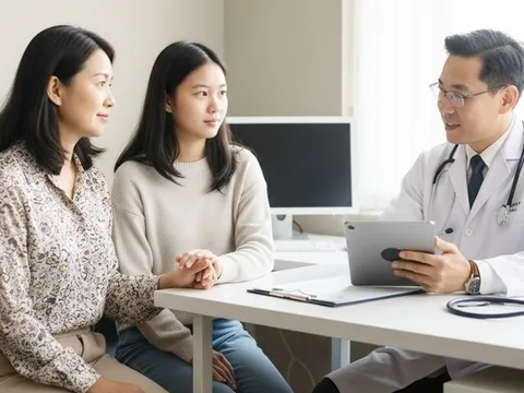 Mẹ đưa con gái đi khám vì khàn tiếng, cả hai phát hiện cùng mắc ung thư