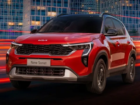 Kia Sonet thêm phiên bản giá rẻ - chìa khóa cơ, không cảm biến lùi
