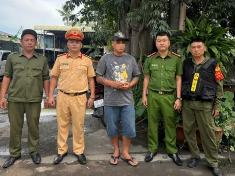 Phát hiện một tài xế xe đầu kéo sử dụng ma túy