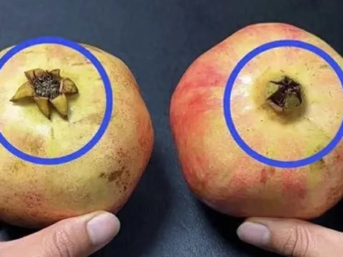 Mua lựu, cứ học thuộc "mẹo nhỏ" này là biết ngay là ngọt hay không