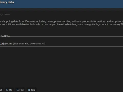 Hacker rao bán dữ liệu của Giao Hàng Nhanh và Sapo trên "web đen", doanh nghiệp phản hồi gì?