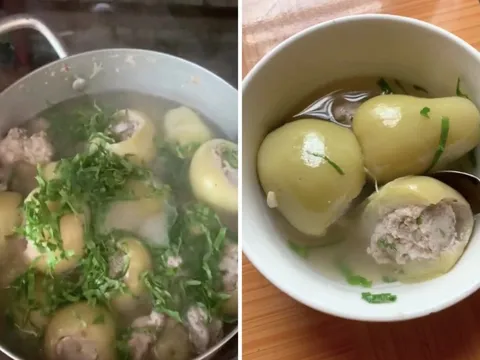 Món canh chua "có 1-0-2" ở miền Tây: Dùng quả mận xanh nhồi thịt, dân bản địa 30 năm mới lần đầu thấy