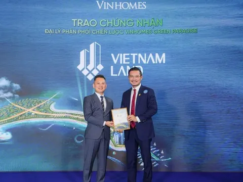 Vietnam Land chính thức trở thành đại lý phân phối chiến lược Vinhomes Green Paradise