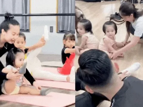 Tan chảy trước sự đáng yêu của gái út nhà Khánh Thi - Phan Hiển: Mới 2 tuổi đã được đi học múa, nhìn bé ép dẻo mà mê