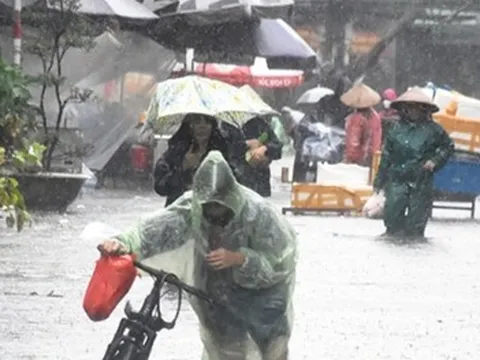 Dự báo thời tiết 7/10: Mưa lớn bao trùm miền Bắc và Thanh Hoá, nguy cơ ngập úng