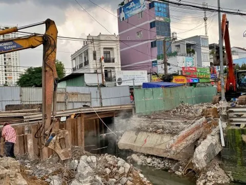 Dự án chống ngập cho Thủ Đức đang thi công ra sao?
