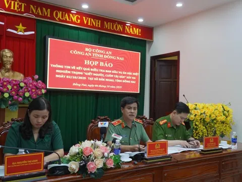 Giám đốc Công an Đồng Nai thông tin vụ 3 người trong gia đình bị sát hại