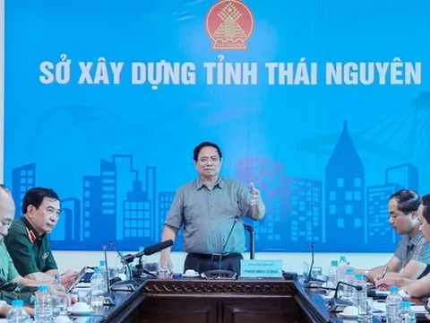 Thủ tướng chỉ đạo 9 nhiệm vụ cấp bách tại Thái Nguyên và xây dựng đường, đê kiên cố hai bên sông Cầu