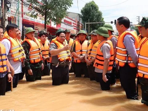 Thủ tướng trực tiếp chỉ đạo cứu nạn và khắc phục hậu quả lũ lụt tại Thái Nguyên