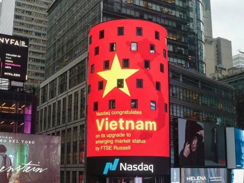 Sàn Nasdaq của Mỹ chúc mừng chứng khoán Việt Nam được nâng hạng
