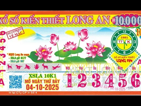 Xổ số miền Nam: Giải đặc biệt “nổ” ở Đồng Nai, Vĩnh Long và Cần Thơ