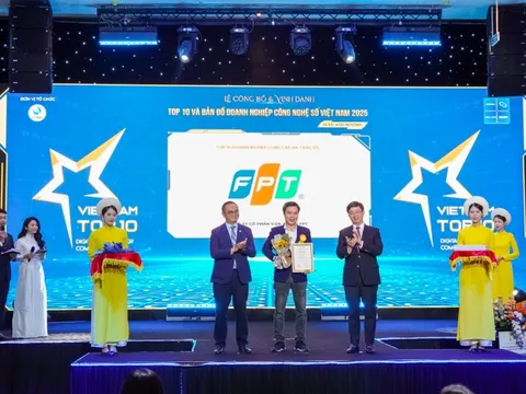 3 sản phẩm của FPT được vinh danh tại Vietnam Top 10 Tech & Map 2025