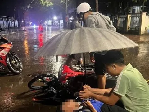 Truy tìm chiếc xe nghi gây tai nạn khiến một học sinh bị thương rồi bỏ trốn