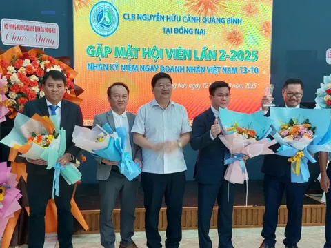 Câu lạc bộ Nguyễn Hữu Cảnh Quảng Bình tại Đồng Nai kỷ niệm ngày Doanh nhân Việt Nam